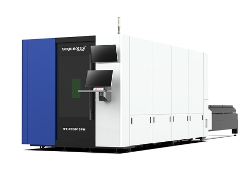 5x10光纖激光金屬切割機，帶全封閉式保護(hù)殼