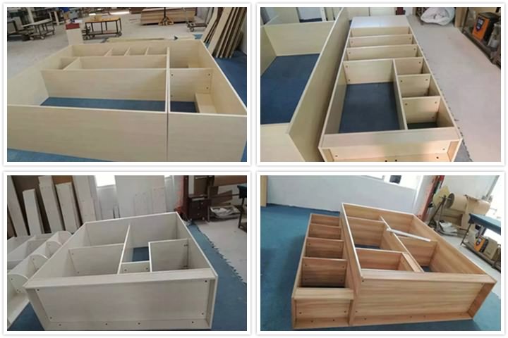 的項目 4x8 多主軸數控雕刻機