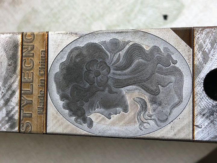 3D 硬鋼上的激光壓花 3D 硬鋼上的激光壓花