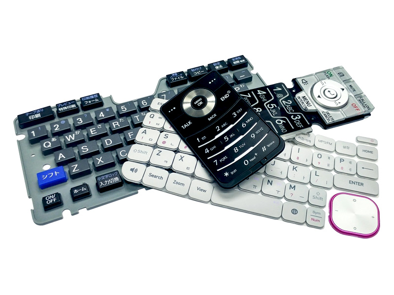 MOPA光纖激光雕刻鍵盤項目