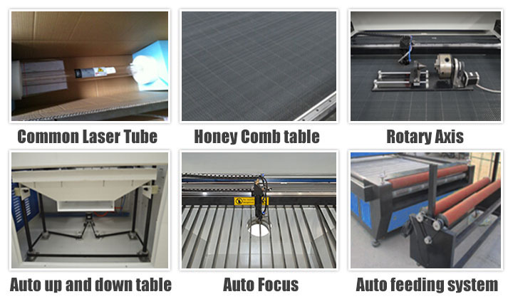 擴展配置 CO2 激光雕刻機 60W/80W/100W/130W/150W/180W