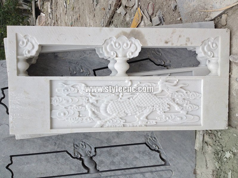 石材雕刻機 CNC 大理石雕刻樣品 05