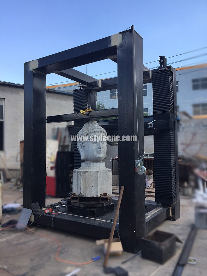 垂直 3D 數控石材雕刻機 垂直 3D 數控石材雕刻機