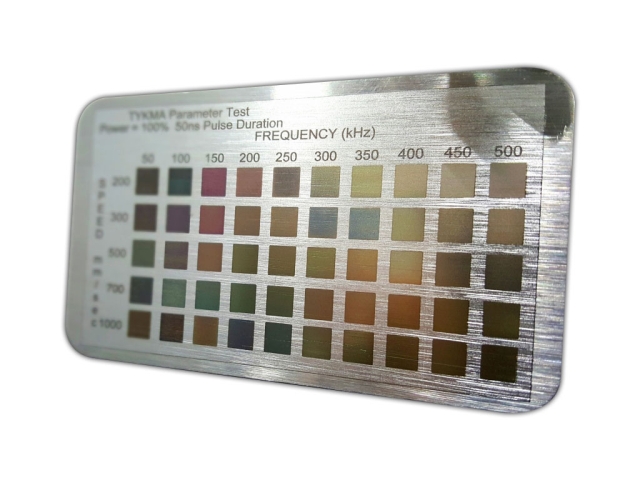 MOPA光纖激光打標機應用方案