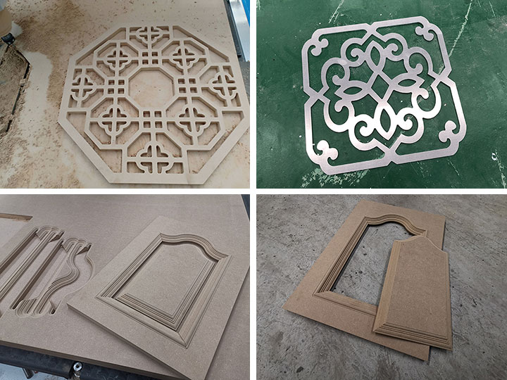 適用于木工項目的旋轉自動換刀數控加工中心