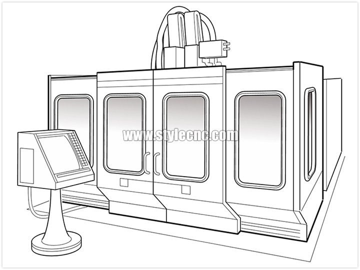 全封閉式CNC加工中心