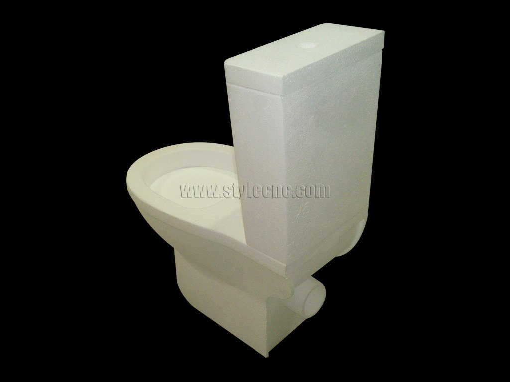 五軸數(shù)控機(jī)床 3D 馬桶原型的 EPS 實(shí)體模型