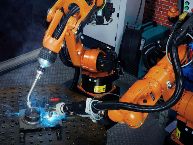 汽車零部件光纖激光焊接機械臂