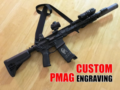 如何使用激光點(diǎn)畫機(jī)為槍支定制PMAG? 如何使用激光點(diǎn)畫機(jī)為槍支定制PMAG?