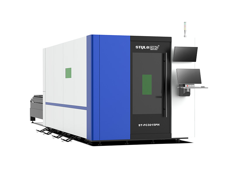 5x10光纖激光金屬切割機，帶全封閉式保護殼