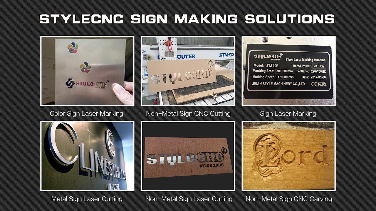 如何用數控機床制作定制標牌