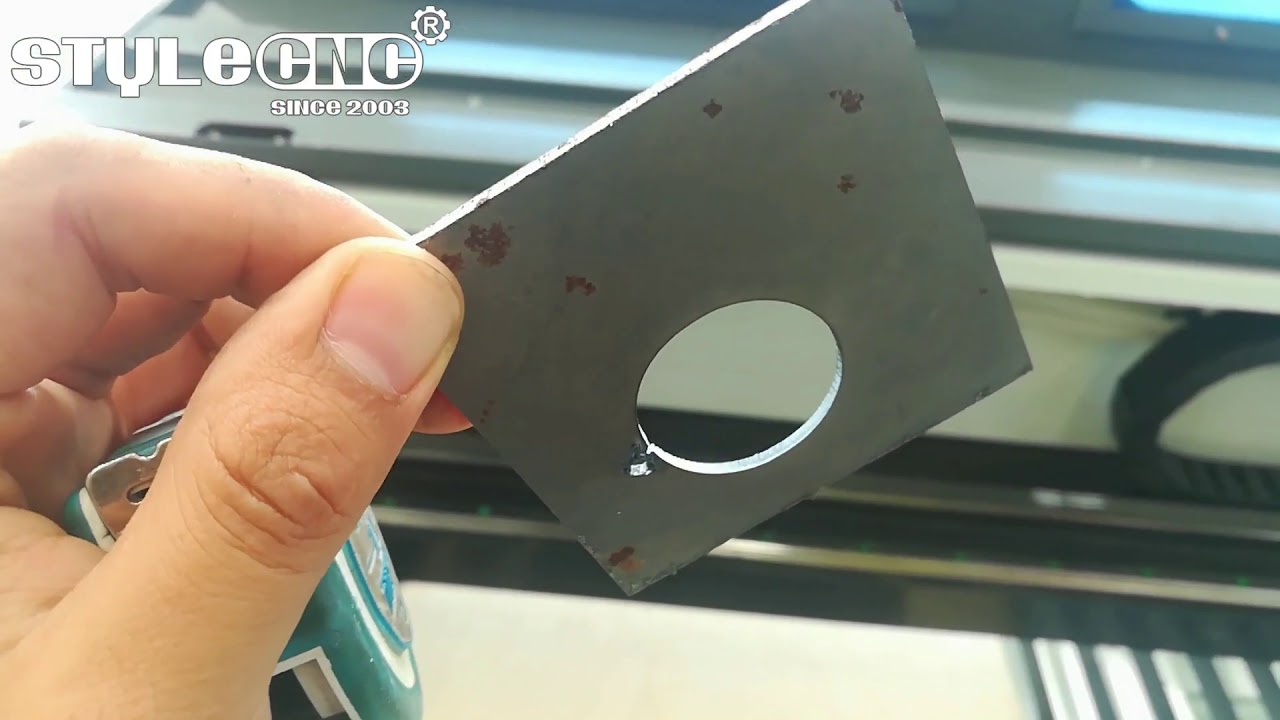 混合 CO2 激光切割機 2mm 鍍鋅板