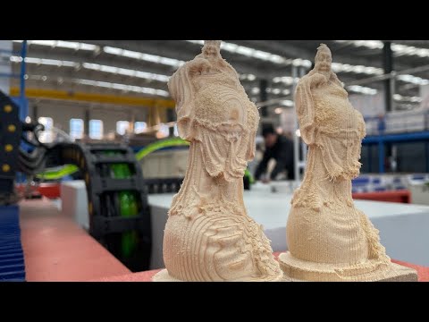 3D木工數控雕刻機帶8個旋轉軸 3D木工數控雕刻機帶8個旋轉軸