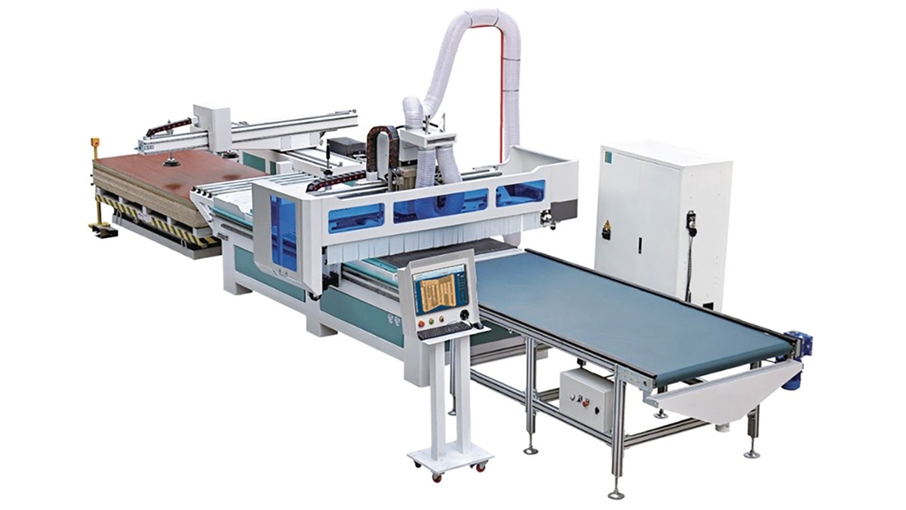 帶自動排版軟件的定制家具數控雕刻機