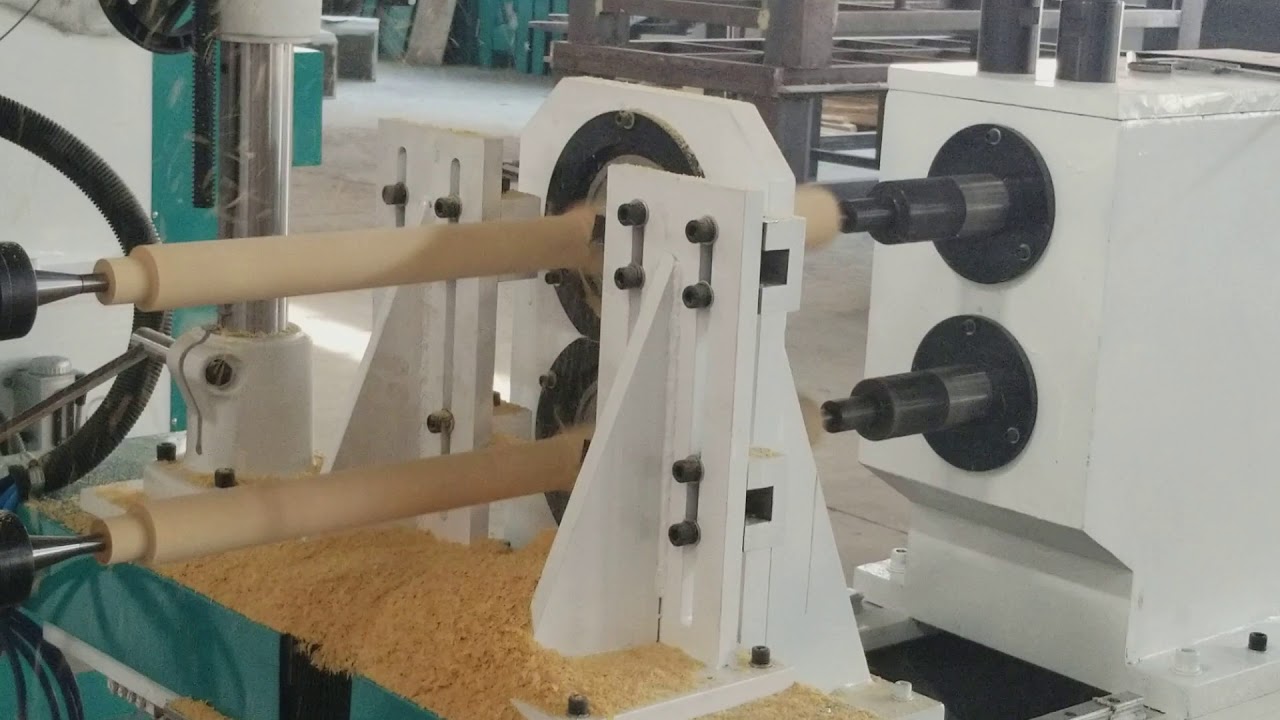 雙軸數控木工車床